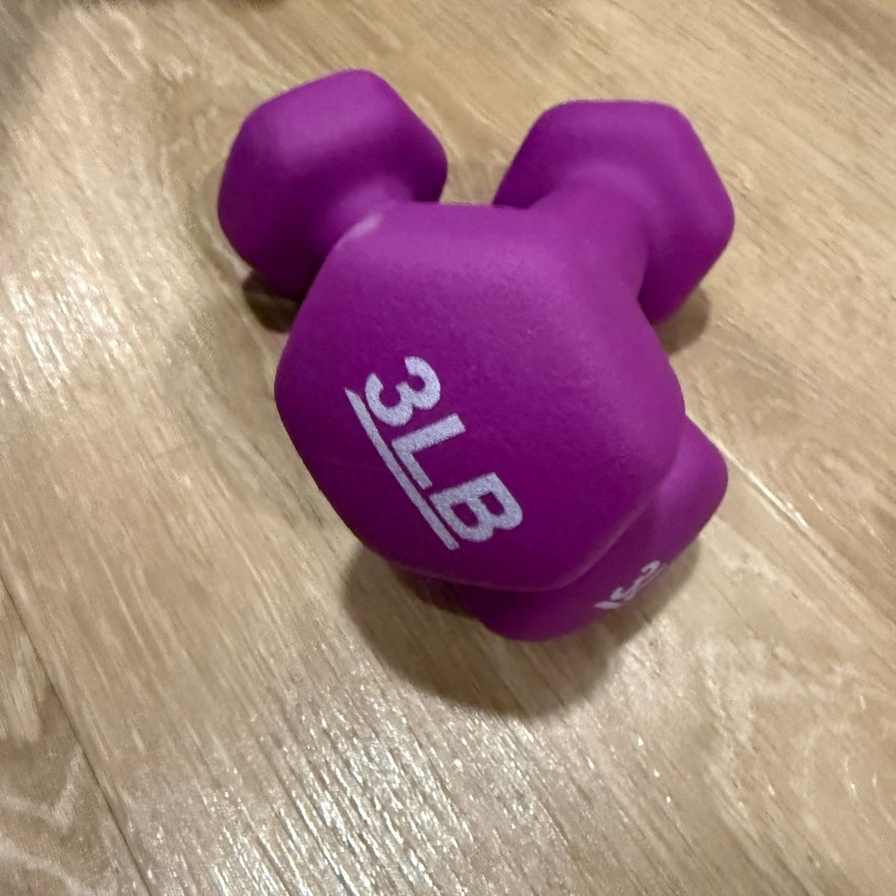 3 LB Dumbbells set of 2